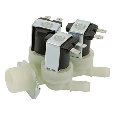 Image of TOPINCN Solenoid Valve 3 Way Water Inlet N/C Normal Closed Electric Ac 220V G3/4