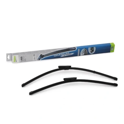 Image of 7711421439 Wiper BLADE VALEO SILENCIO X.TRM, FLAT SET 574357 550, 650mm Front Beam with spoiler Bayonet attachment