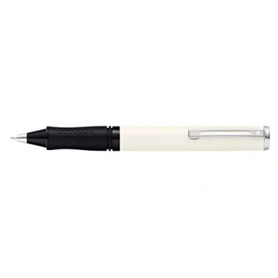Image of Sheaffer Pop Glossy White Ballpoint Pen with Chrome Trim
