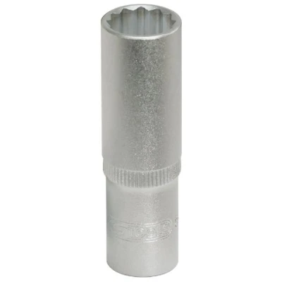 Image of KS Tools 917.3986 3/8&quot; 12 Point socket, deep, 9/16&quot;