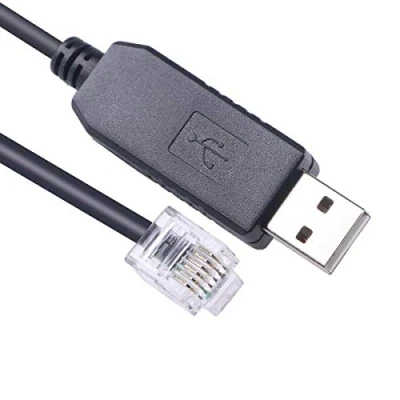 Image of Green utech 6ft Serial Cable for Meade LX200 ACF Series Telescopes,USB 6P6C RS 232 Control