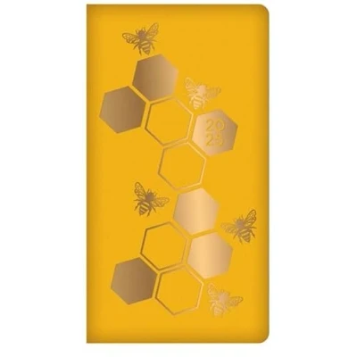 Image of 2025 Week To View Slim Bee and Daisy Diary Fashion (Pink)