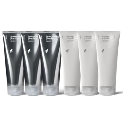Image of Sons Strengthening Shampoo &amp; Conditioner For Men DHT Blocking Formula Hair Growth Promotes Strong Thick Regrowth Contains Saw Palmetto Treatment Loss Thinning 3 Month Supply