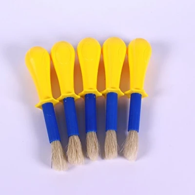 Image of Plastic Large Paint Brush Easy Hold for Toddlers Kids Art Painting Pack of 5 Brushes by BCreative ®