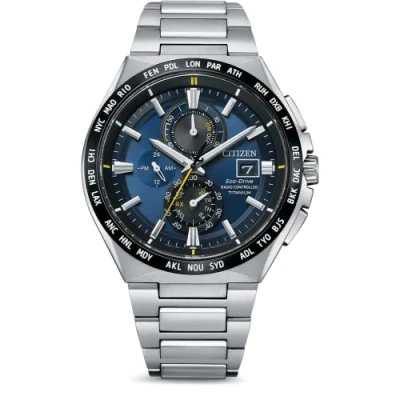 Image of Citizen Men Chronograph Quartz Watch with Stainless Steel Strap AN8194 51L