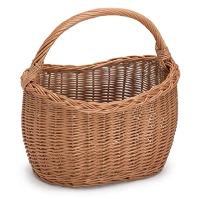 Image of Prestige Wicker Basket, Natural, One Size