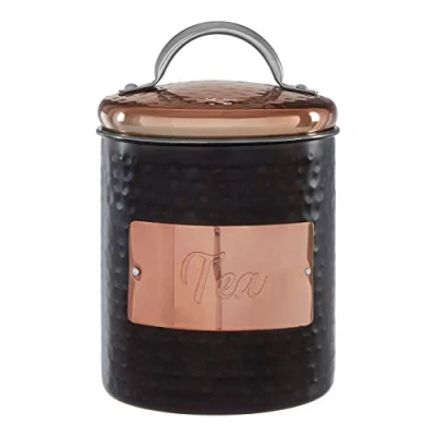 Image of Premier Housewares 507376 Tea Canister, Stainless Steel