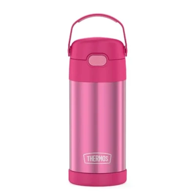 Image of Thermos Pink Funtainer 12 Ounce Bottle