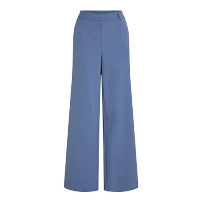 Image of Vila Women&#039;s Vivarone Hw Wide Pant Noos, Coronet Blue, 14