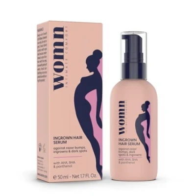Image of womn Intimate Comfort INGROWN HAIR serum against ingrowns, razor bumps &amp; skin discolorations, 50ml
