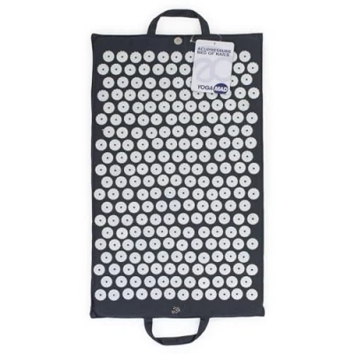 Image of Yoga Mad Acupressure Pillow Spiked Massage Cushion for Deep Relaxation &amp; Stress Relief Improved Sleep Pain from Neck Back Strain Pillow, Bolster or Mat Options