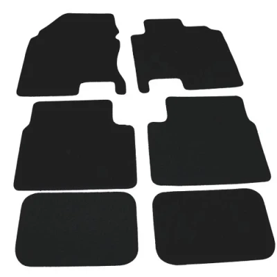 Image of Sakura WW0118 Carpet Floor Mat, Black Trim