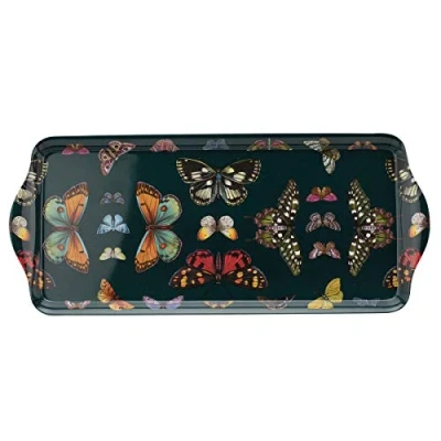 Image of Royal Worcester Pimpernel Botanic Garden Harmony Sandwich Tray