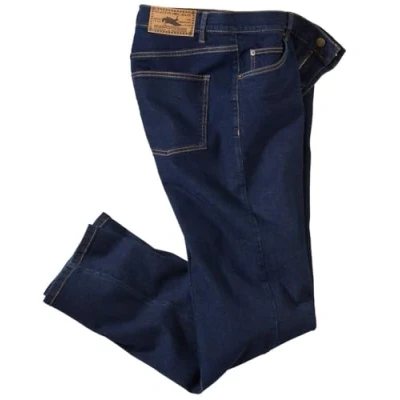 Image of ATLAS FOR MEN Men&#039;s Dark Blue Jeans Regular Fit W30