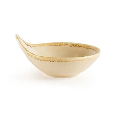 Image of Olympia Kiln Cappuccino Saucer Bark 160mm 65 Cups Coffee Tea Serving 6pc