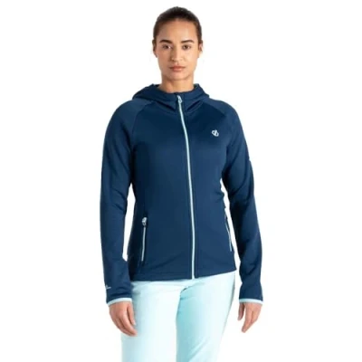 Image of Dare 2b Women&#039;s Stylish Density Core Stretch Midlayer Moonlight Denim, Size: 8