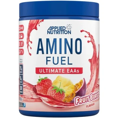Image of Applied Nutrition Amino Fuel Acids Supplement, EAA Essential Powder, Muscle &amp; Recovery (390g 30 Servings) (Fruit Burst) (New)