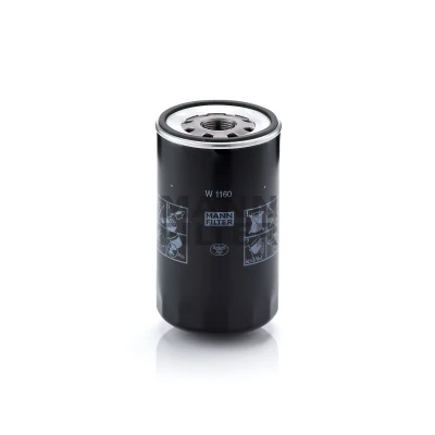 Image of 51055017160, 51055017161, 51055017165, 51055017166, 51055017180 Oil Filter MANN W 1160 M30x2 Spin on