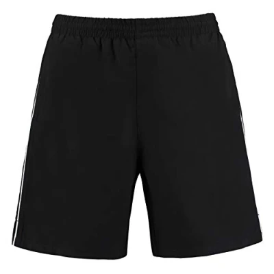 Image of Gamegear Track Short, Black/White, Large. KK980