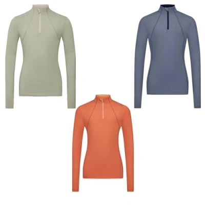 Image of LeMieux Young Rider Childrens Base Layer Apricot 13 14 Years