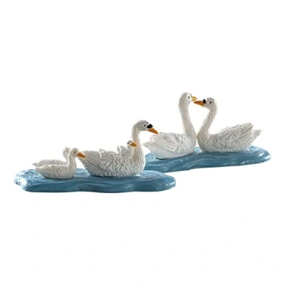 Image of Lemax Swans Set Of 2