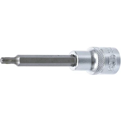 Image of BGS 4467 Bit Socket length 100 mm 12.5 (1/2&quot;) Drive T Star (for Torx) T27