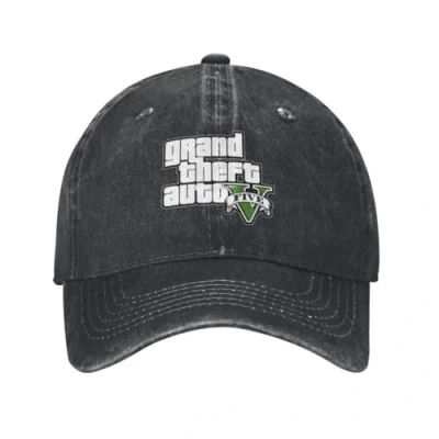 Image of ORHFHVW Baseball Cap Custom Adventure Game for Men Women Adjustable Unisex Cotton GTA Dad Hat Spring Snapback Hatsbirthday Gift