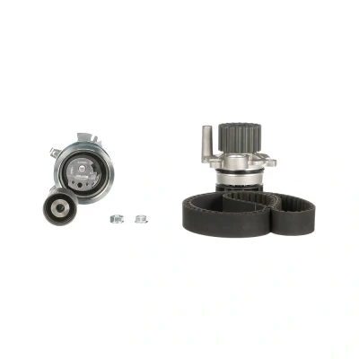 Image of 5569XS, T41229, T43091, WP0113 water pump + Timing Belt Kit GATES KP55569XS 4 with G Force Redline CVT VOLKSWAGEN: Golf