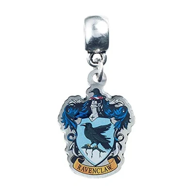 Image of The Carat Shop Official Harry Potter Jewellery Ravenclaw Crest Charm Bead
