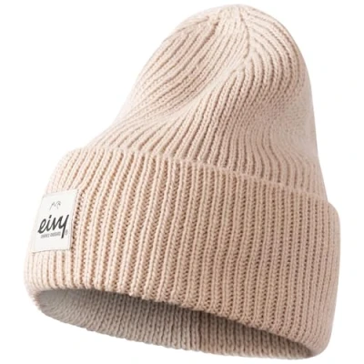 Image of Eivy Women&#039;s Easter Rib Wool Beanie Hat, Faded Cloud, One Size