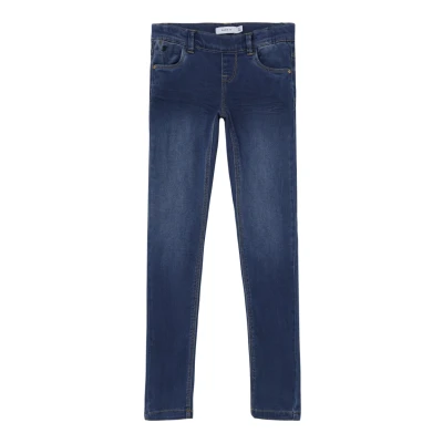 Image of Name it Jeggings for kids, Size: 2 3y, Dark blue denim