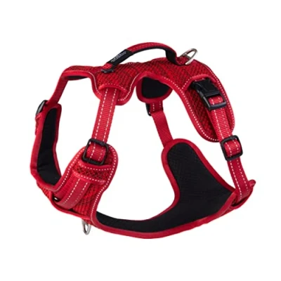 Image of Rogz Explore Padded Harness Red Large