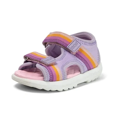 Image of Kickers Infant Girl&#039;s Kickster Sandal Lightweight Extra Comfort, Lilac, 7 UK Child