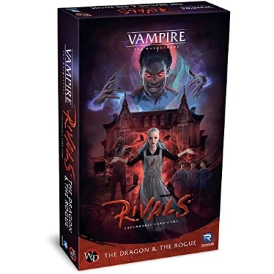 Image of Renegade Games Studios Vampire: The Masquerade Rivals Expandable Card Game Dragon &amp; Rogue Expansion Ages 14+, 2 4 Players, 30 70 Min