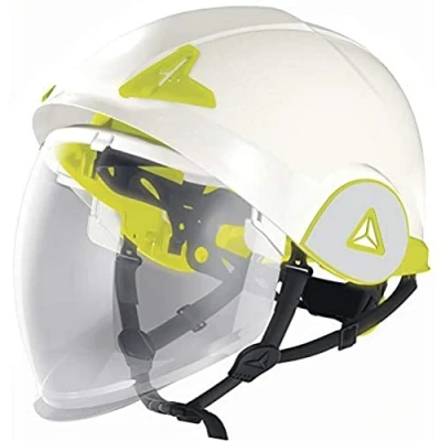 Image of Delta Plus ONYX electric arc/molten metal insulated retractable visor safety helmet