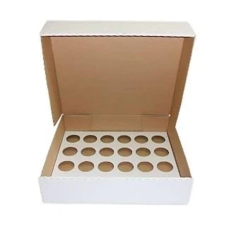 Image of 7 x Strong 24 Cupcake Muffin Mince Pie Fairy Cake Boxes