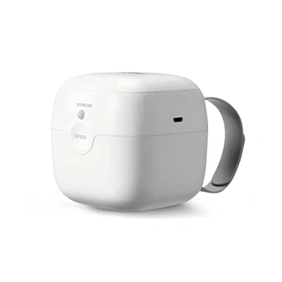 Image of Nuby UV Dummy Steriliser, No Water, Chemicals, Cooling or Drying Required. Kills 99.9% of Germs
