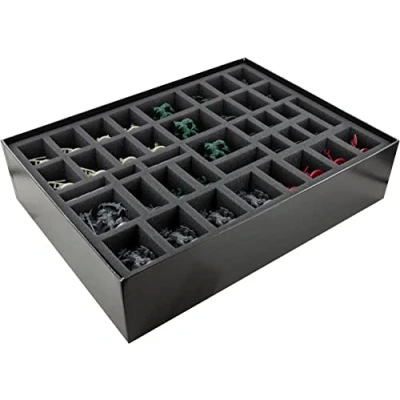 Image of Feldherr foam set + token holder compatible with HeroQuest (2021) core game box