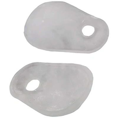 Image of Gel Toe Separator. Protective Cushioning, Overlapping Corrector, Straightener, Divide &amp; Align, Foot Pain Relief. Hand Washable. Reduce Pain, Discomfort, Swelling Pressure. Latex Free. Large Size