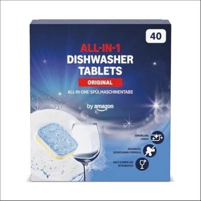 Image of by Amazon ALL IN ONE Dishwasher Tablets, 40 tablets
