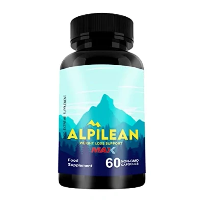 Image of Alpilean Max Weight Loss Formula All Natural 60 Capsules 1 Monthly Supply