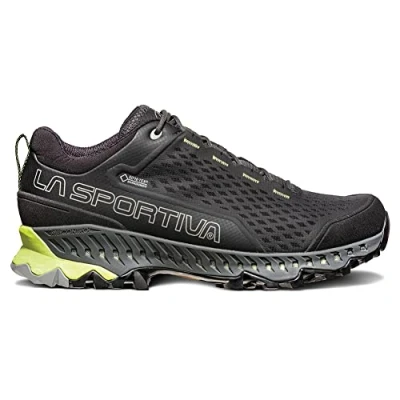 Image of La Sportiva Mens Spire GTX Waterproof Hiking Shoes, Carbon/Apple Green, 10.5 UK