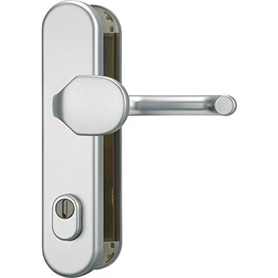 Image of ABUS 374043 HLZS814 F1 EK Protective Fitting with Round Cylinder Protection Aluminium