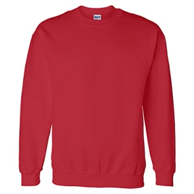 Image of GILDAN Heavy Blend Unisex Adult Crewneck Sweatshirt (L) (Red)