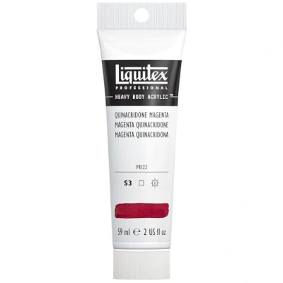 Image of Liquitex 1045114 Professional Heavy Body Acrylic Paint 59 Ml Tube, Quinacridone Magenta
