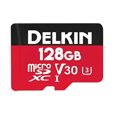 Image of Delkin Devices 128GB SELECT microSDXC UHS I (V30) Memory Card (DDMSDR500128)