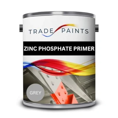 Image of Quick Drying Zinc Phosphate Anti Corrosive Metal Primer Paint (20 Litre, Grey)