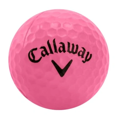 Image of Callaway HX Soft Practice Ball (Pack of 9) Pink