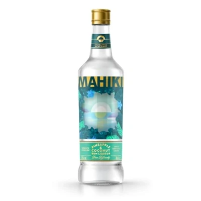 Image of MAHIKI Pineapple &amp; Coconut Rum Liqueur 70cl, 25% ABV Tropical Caribbean Blend