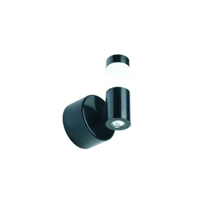 Image of Black Halo/Flood LED Wall Light IP65 240V 4000K Cool White Collingwood